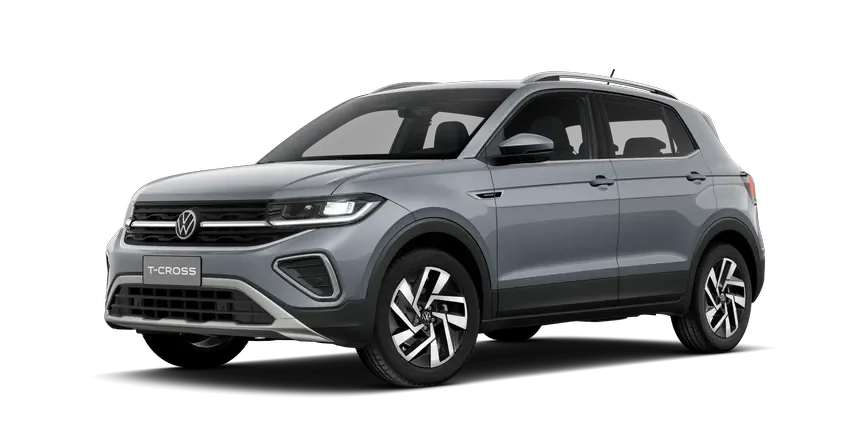 T-Cross Extreme, página brasileira atual. Imagem de fábrica, sem indicação de blindagem.