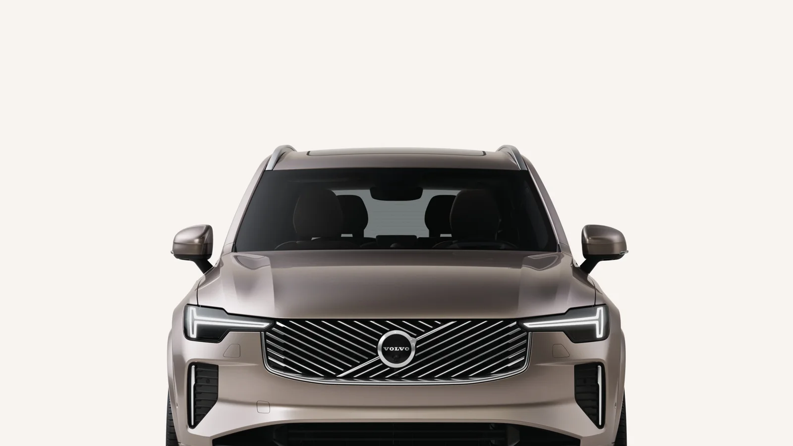 XC90 híbrido plug-in, referência chinesa 2026. Imagem de fábrica, sem indicação de blindagem.